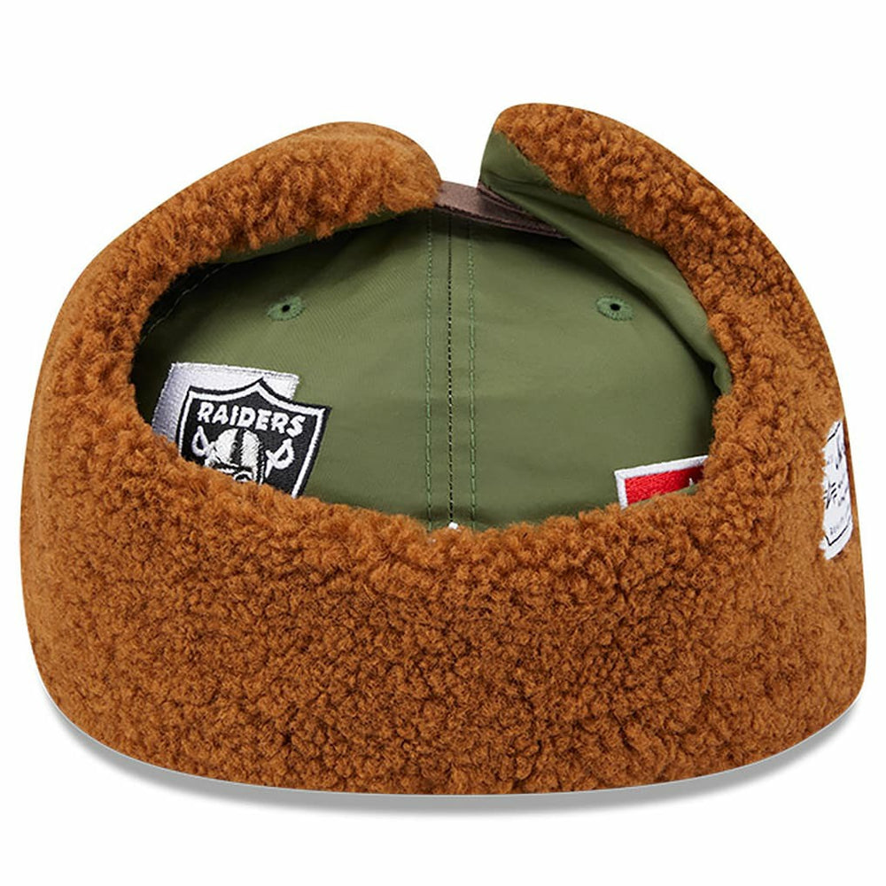 x Alpha Industries Dog Ears 59FIFTY Fitted Hat - Las Vegas Raiders