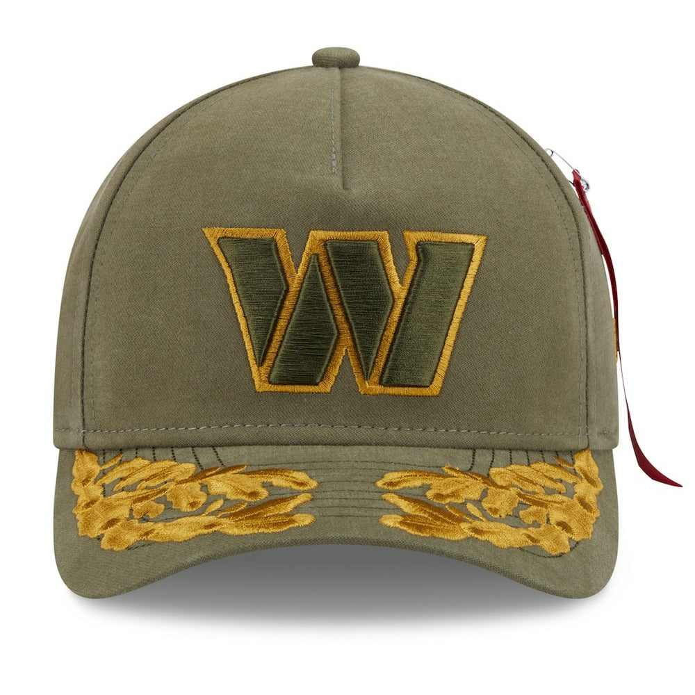 x Alpha Industries A-Frame 9FORTY Adjustable Hat - Washington Commanders