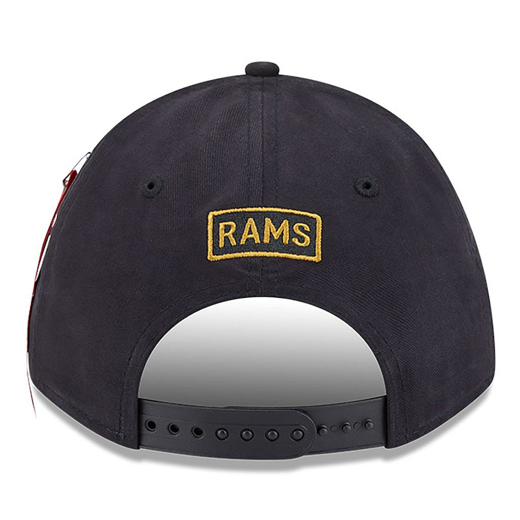 x Alpha Industries A-Frame 9FORTY Adjustable Hat - Los Angeles Rams