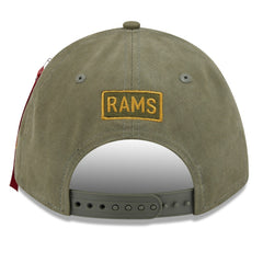 x Alpha Industries A-Frame 9FORTY Adjustable Hat - Los Angeles Rams
