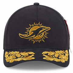 x Alpha Industries A-Frame 9FORTY Adjustable Hat - Miami Dolphins