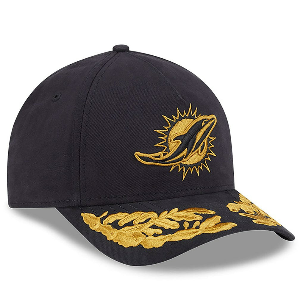 x Alpha Industries A-Frame 9FORTY Adjustable Hat - Miami Dolphins