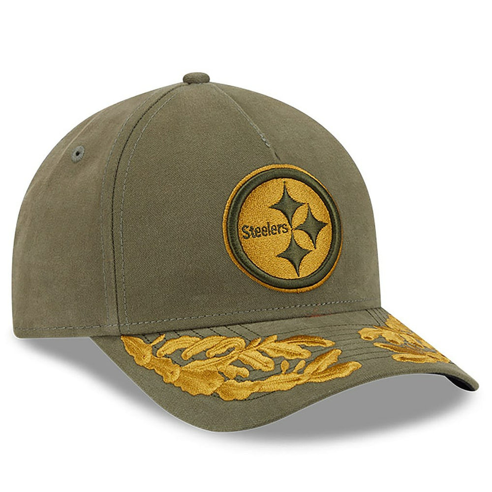 x Alpha Industries A-Frame 9FORTY Adjustable Hat - Pittsburgh Steelers