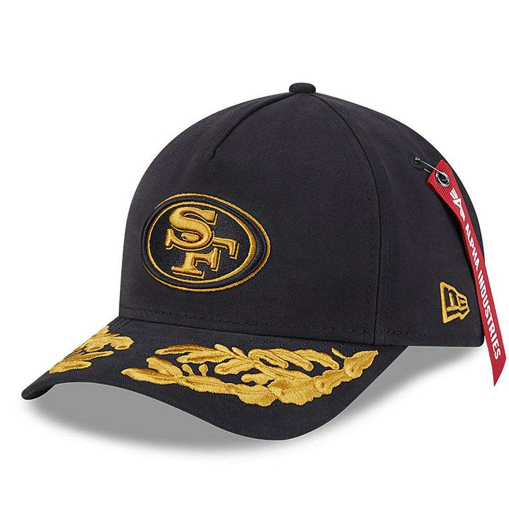 x Alpha Industries A-Frame 9FORTY Adjustable Hat - San Francisco 49ers