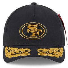 x Alpha Industries A-Frame 9FORTY Adjustable Hat - San Francisco 49ers