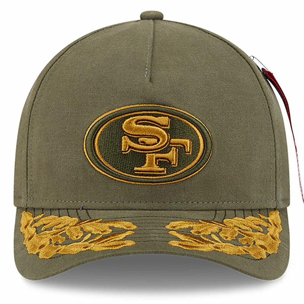 x Alpha Industries A-Frame 9FORTY Adjustable Hat - San Francisco 49ers