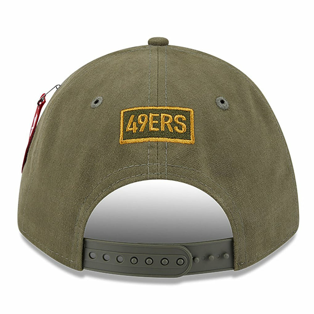 x Alpha Industries A-Frame 9FORTY Adjustable Hat - San Francisco 49ers