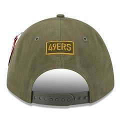 x Alpha Industries A-Frame 9FORTY Adjustable Hat - San Francisco 49ers