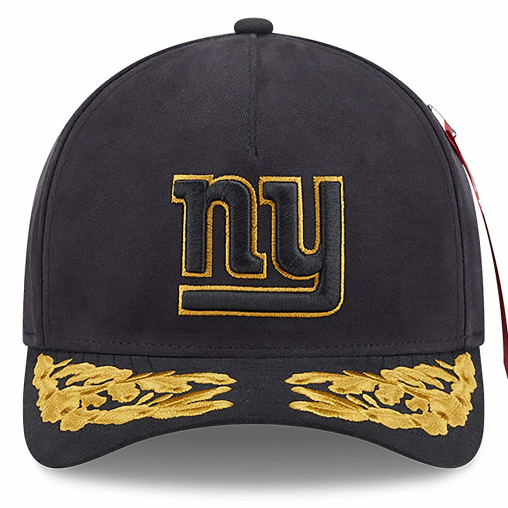 x Alpha Industries A-Frame 9FORTY Adjustable Hat - New York Giants