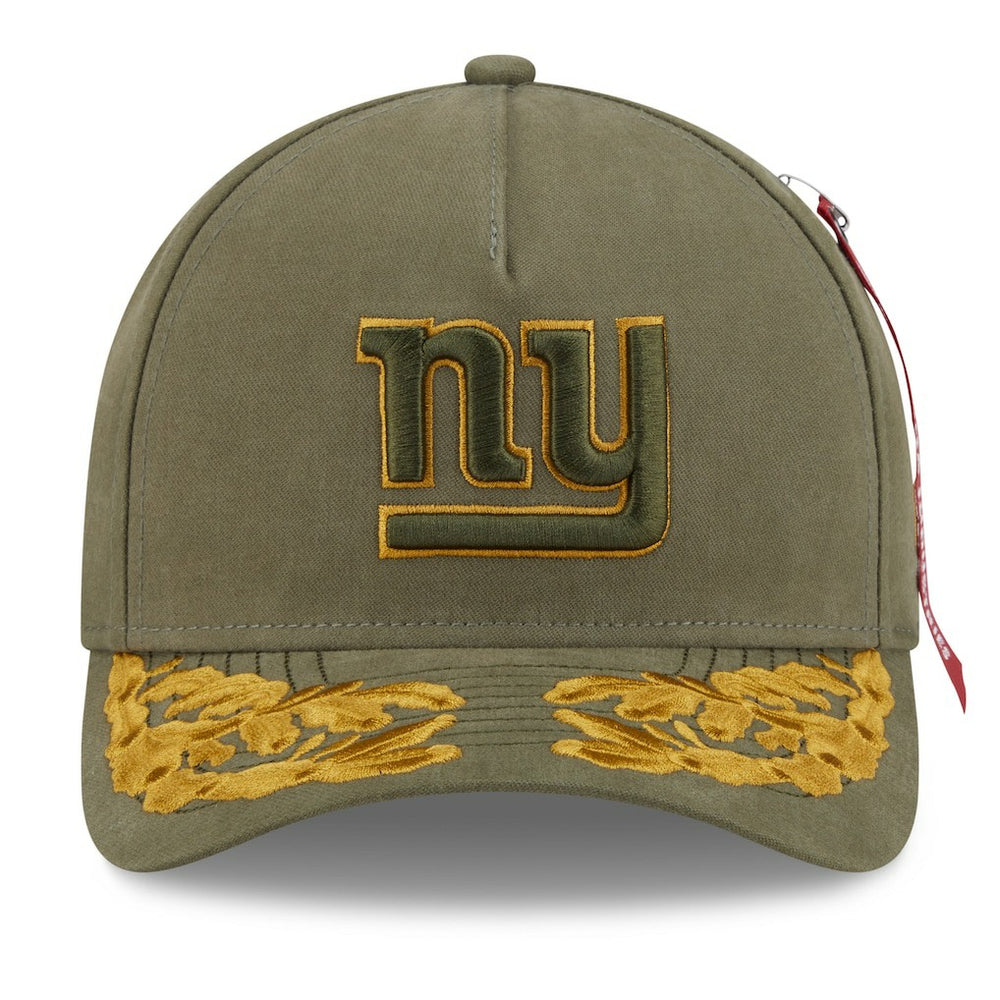 x Alpha Industries A-Frame 9FORTY Adjustable Hat - New York Giants