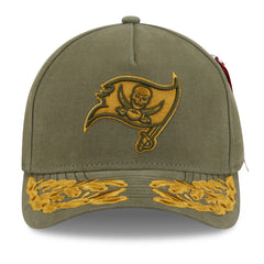 x Alpha Industries A-Frame 9FORTY Adjustable Hat - Tampa Bay Buccaneers
