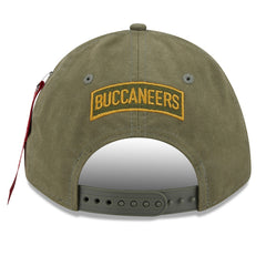 x Alpha Industries A-Frame 9FORTY Adjustable Hat - Tampa Bay Buccaneers