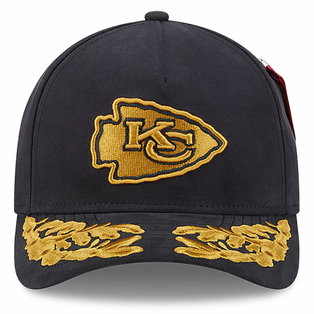 x Alpha Industries A-Frame 9FORTY Adjustable Hat - Kansas City Chiefs