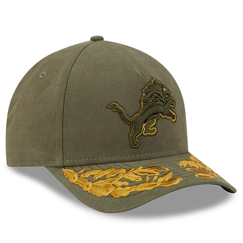 x Alpha Industries A-Frame 9FORTY Adjustable Hat - Detroit Lions