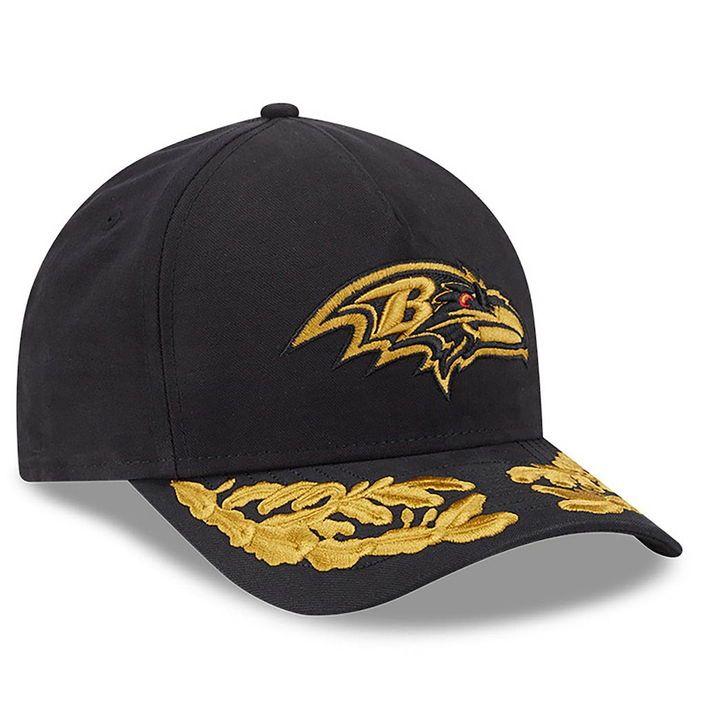 x Alpha Industries A-Frame 9FORTY Adjustable Hat - Baltimore Ravens