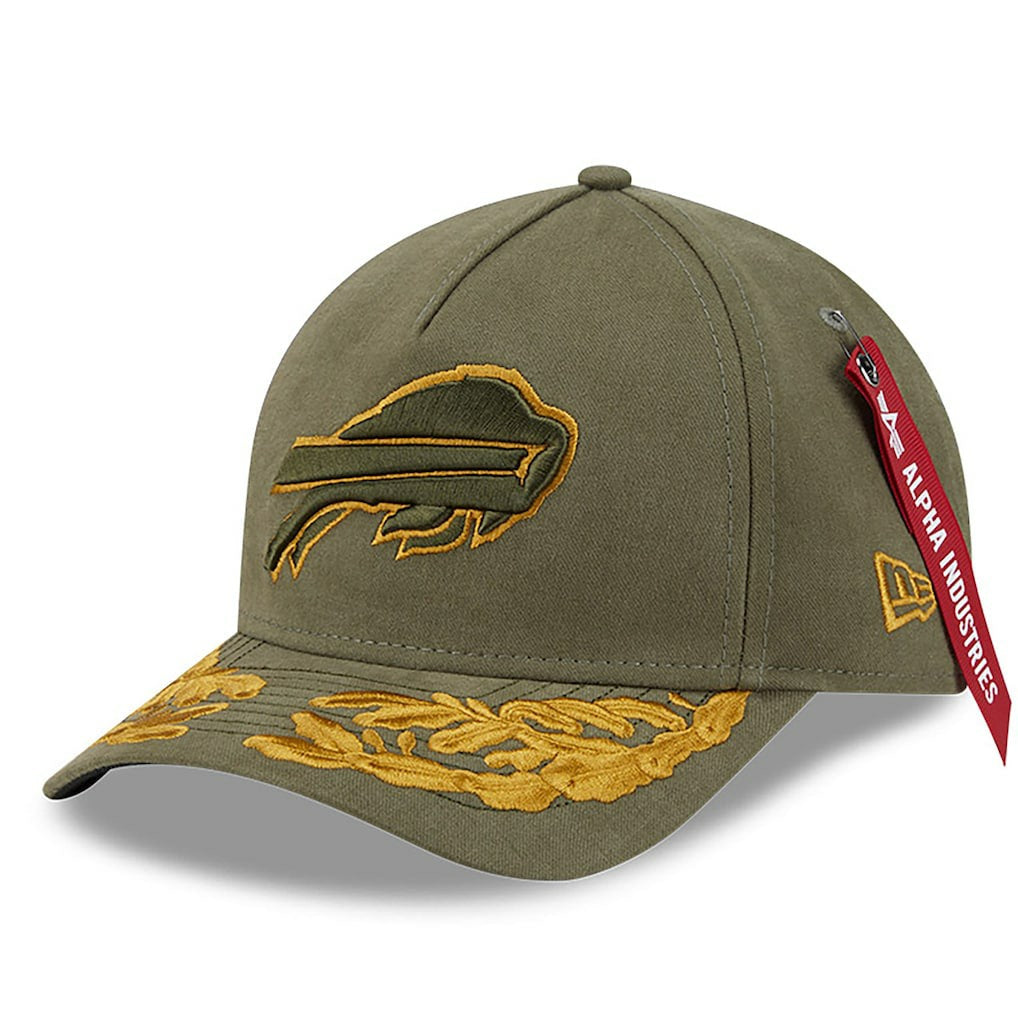 x Alpha Industries A-Frame 9FORTY Adjustable Hat - Buffalo Bills
