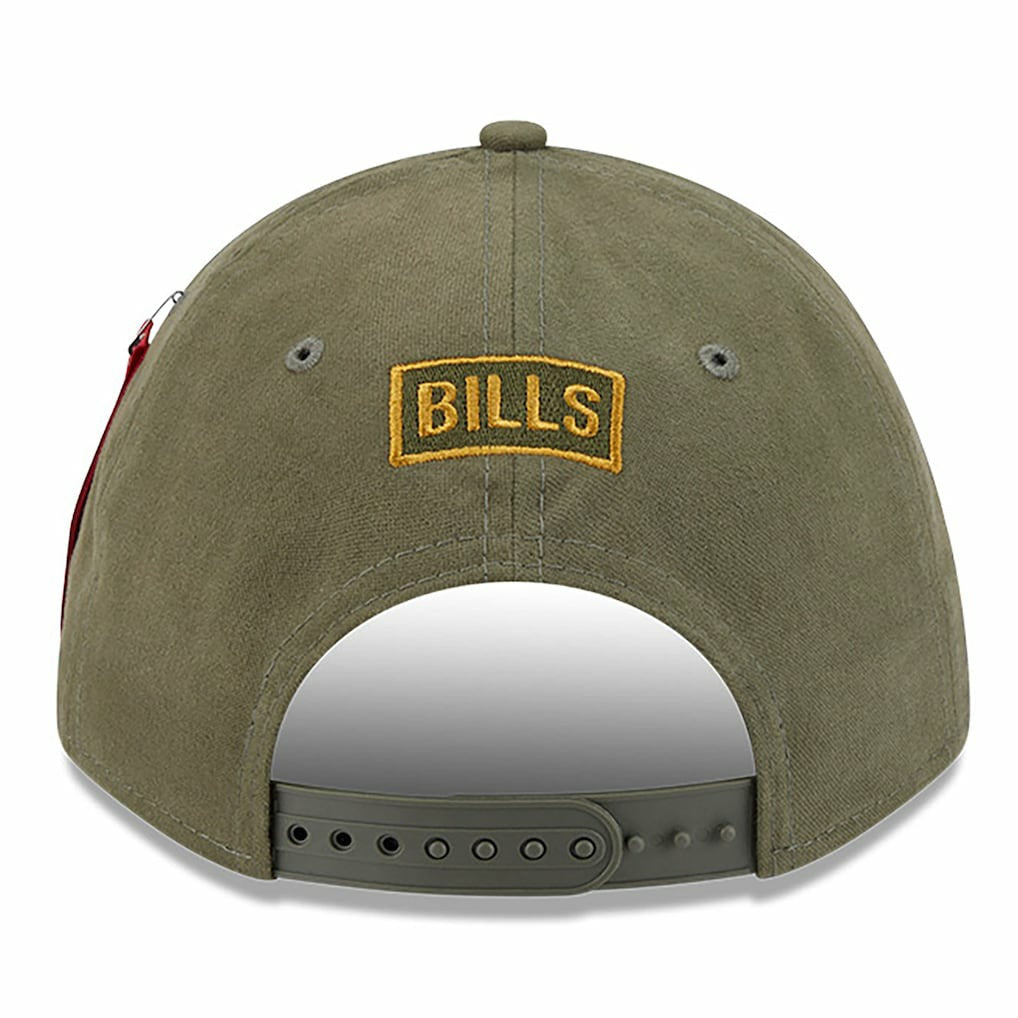 x Alpha Industries A-Frame 9FORTY Adjustable Hat - Buffalo Bills
