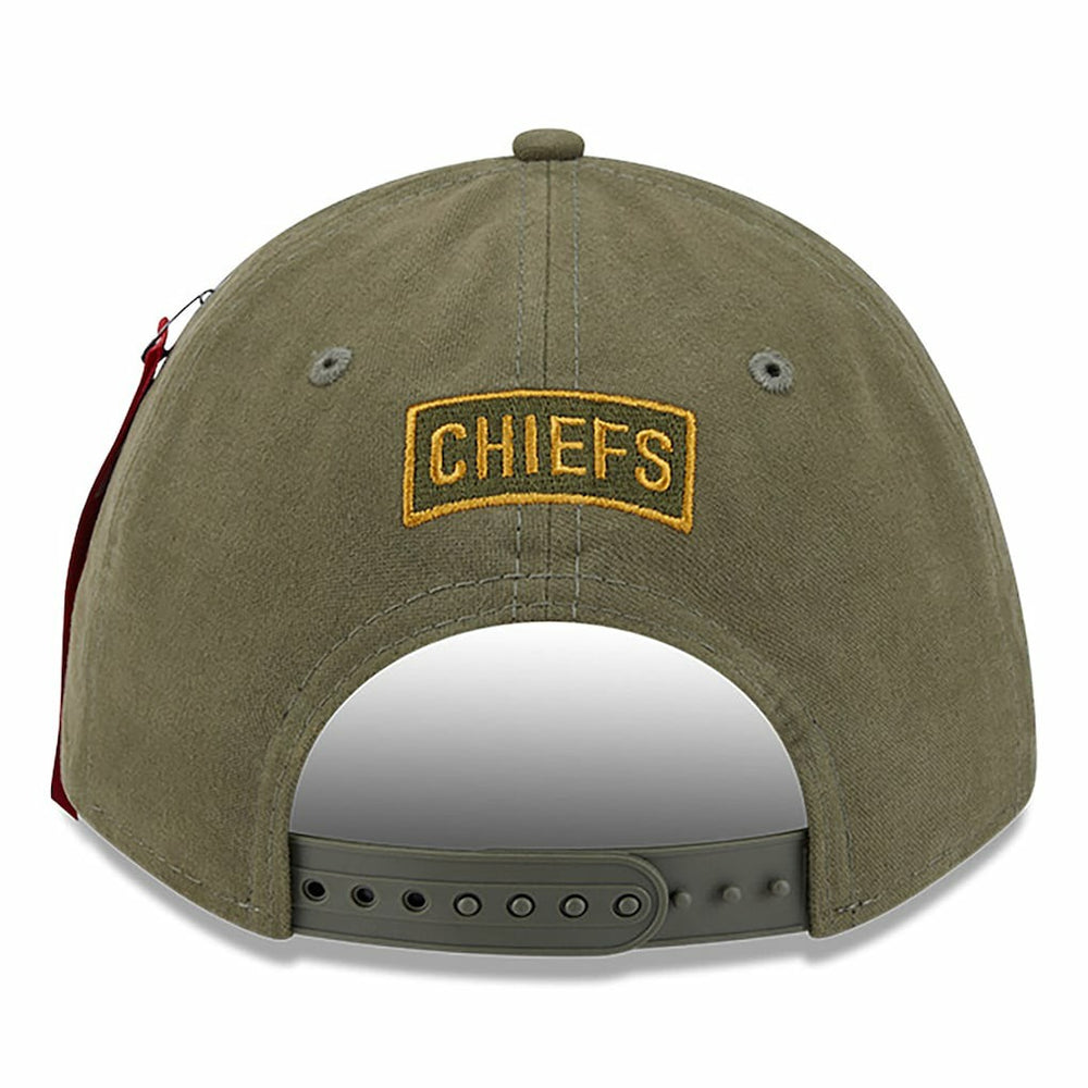 x Alpha Industries A-Frame 9FORTY Adjustable Hat - Kansas City Chiefs
