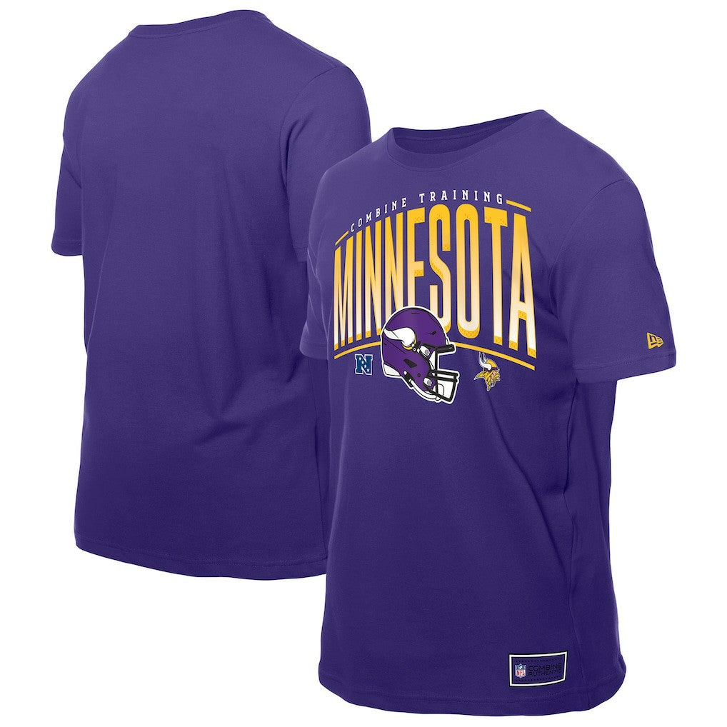 Combine Authentic Training Throwback T-Shirt - Minnesota Vikings