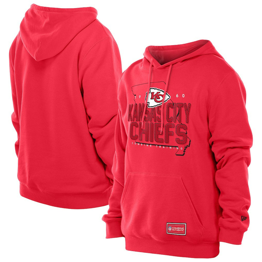 Combine Authentic Local State Throwback Hoodie - Kansas City Chiefs