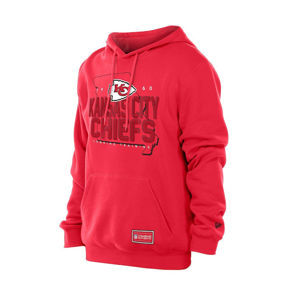 Combine Authentic Local State Throwback Hoodie - Kansas City Chiefs