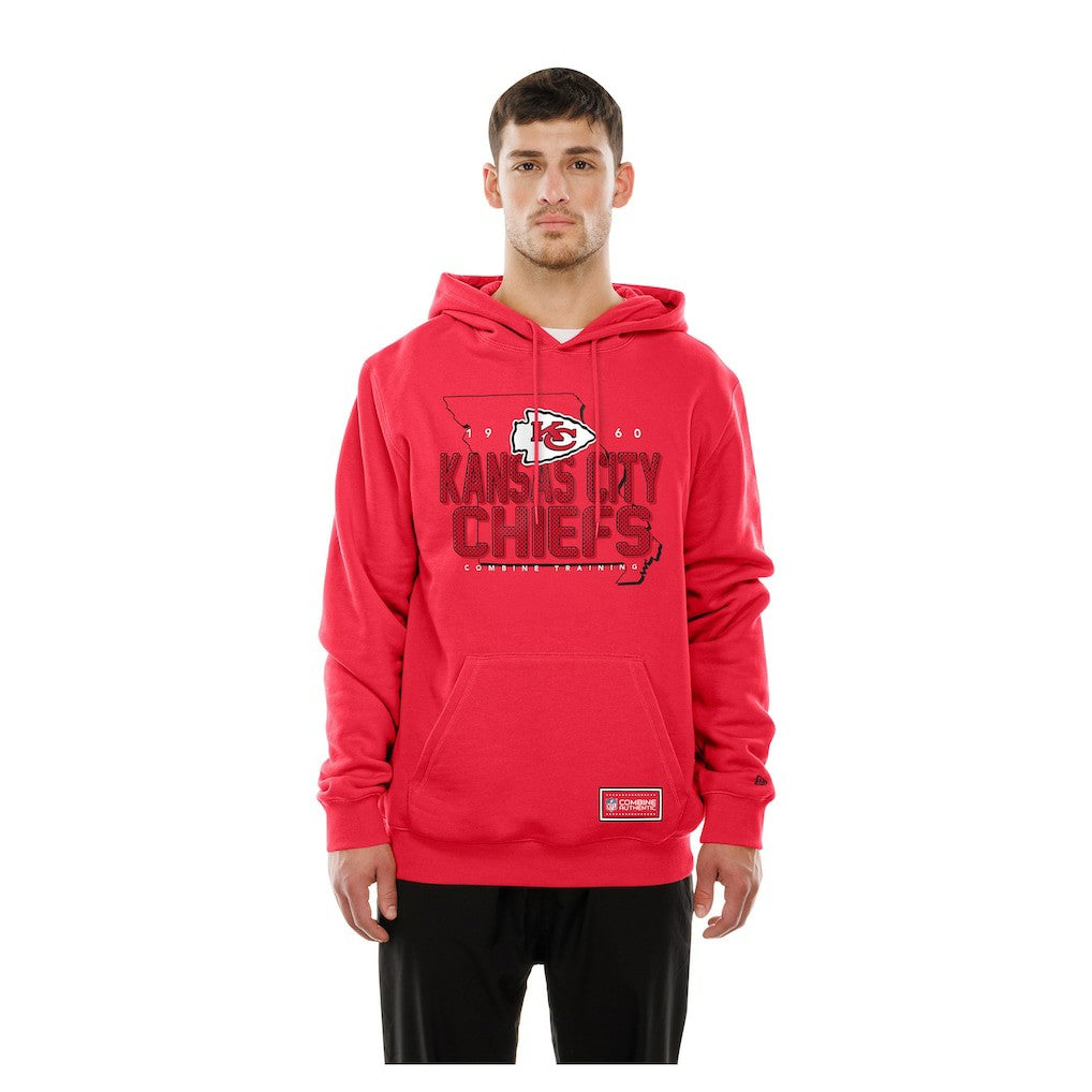 Combine Authentic Local State Throwback Hoodie - Kansas City Chiefs