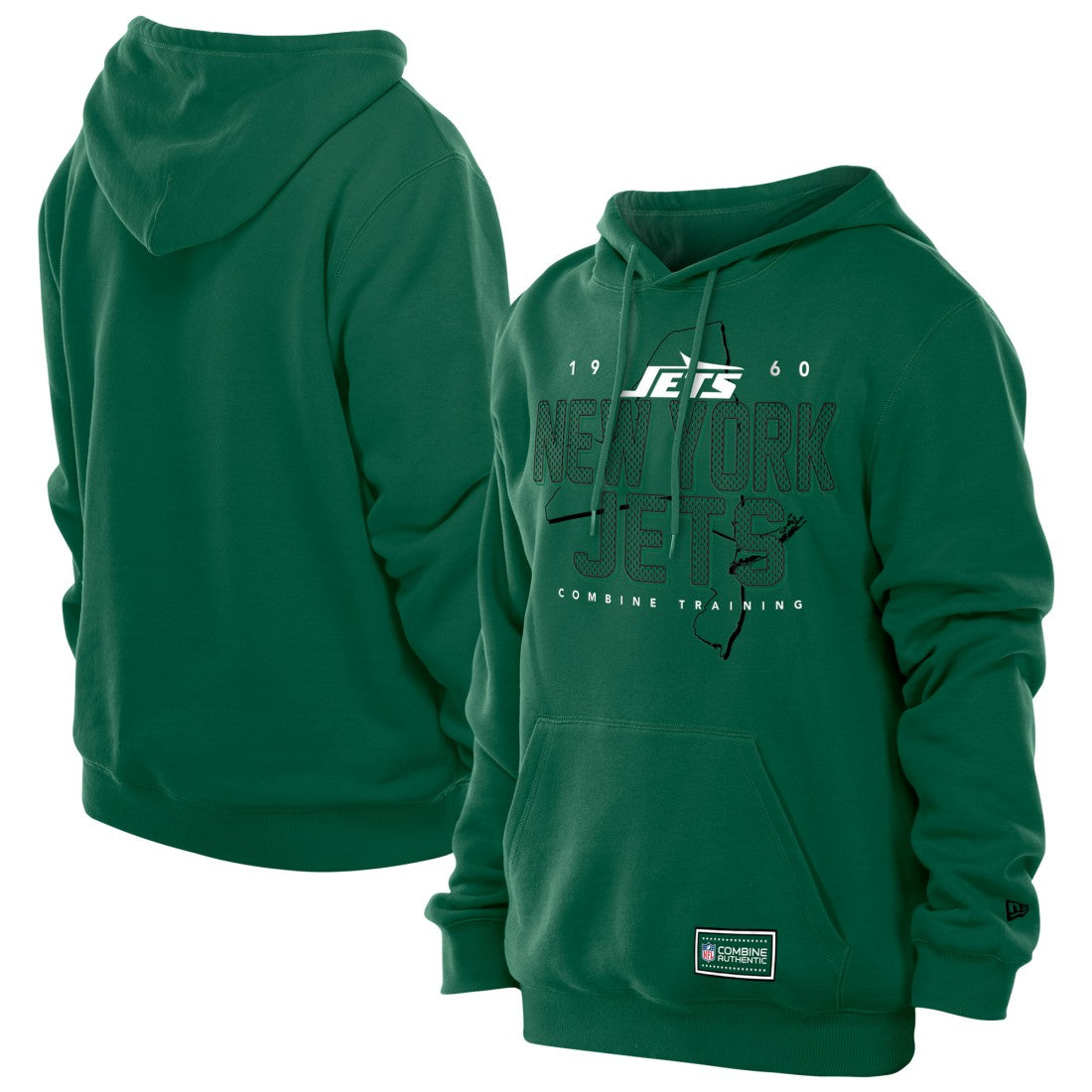 Combine Authentic Local State Throwback Hoodie - New York Jets