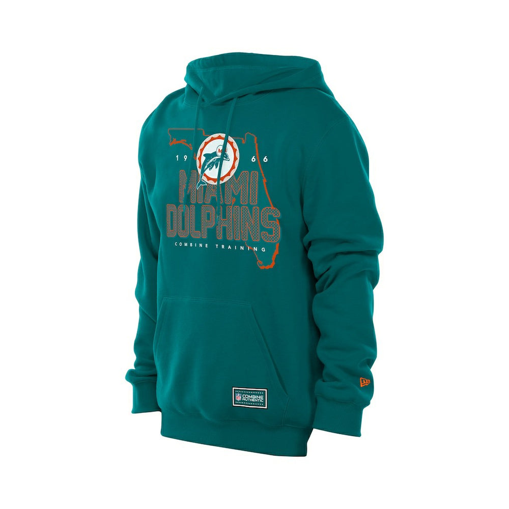 Combine Authentic Local State Throwback Hoodie - Miami Dolphins