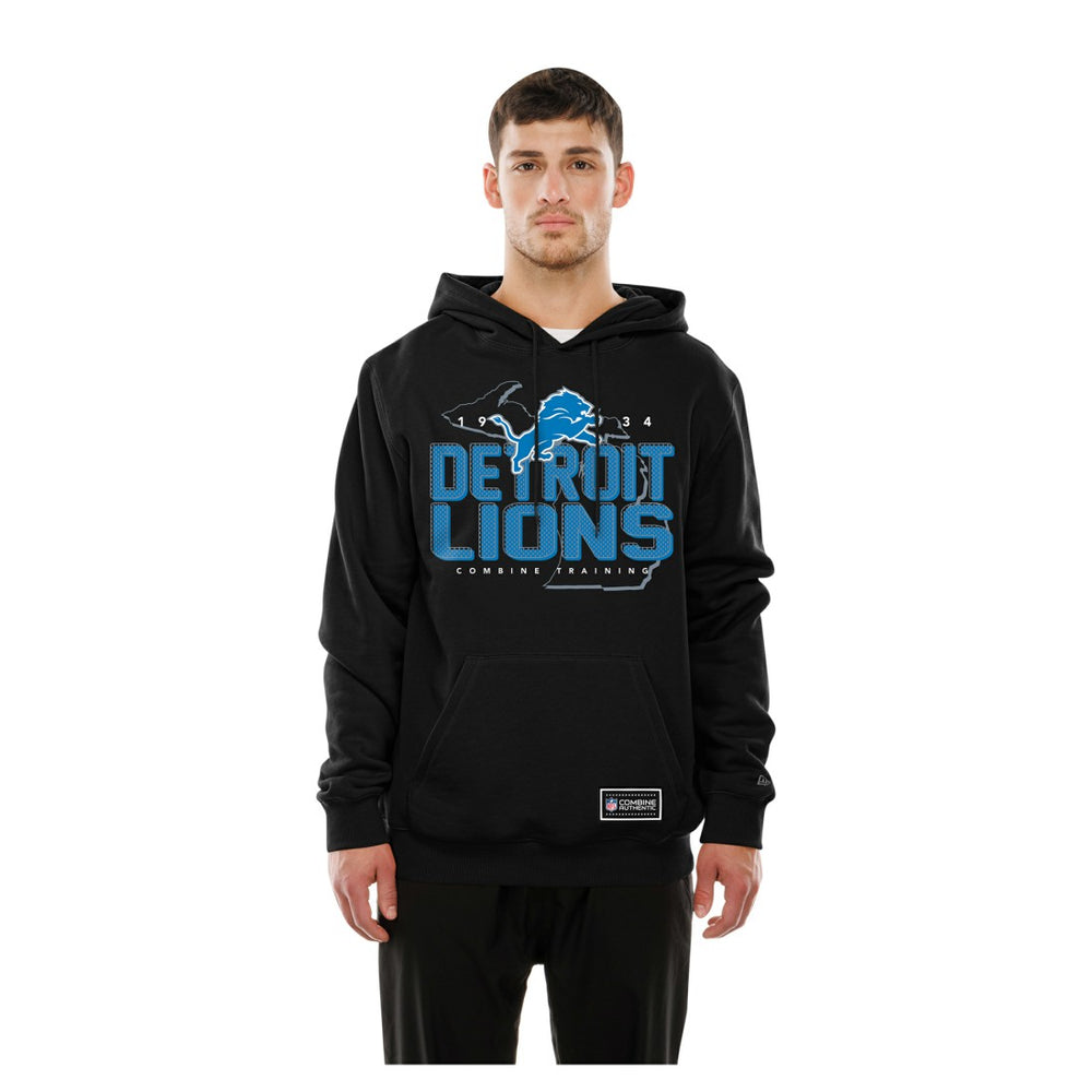 Combine Authentic Local State Hoodie - Detroit Lions