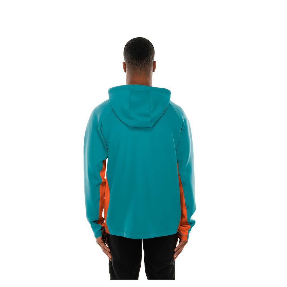 Combine Authentic Raglan Scuba Full-Zip Hoodie - Miami Dolphins