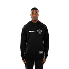 Combine Authentic Raglan Scuba Full-Zip Hoodie - Las Vegas Raiders