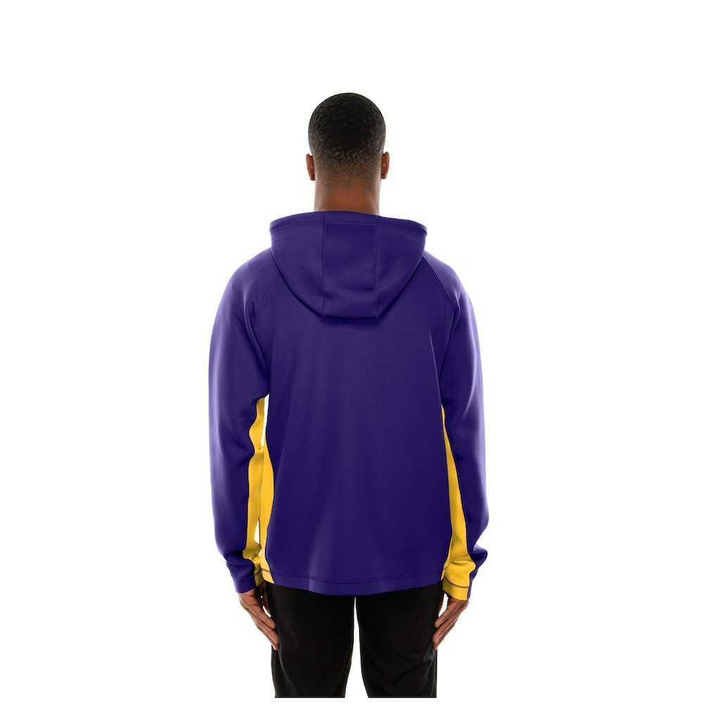 Combine Authentic Raglan Scuba Full-Zip Hoodie - Minnesota Vikings
