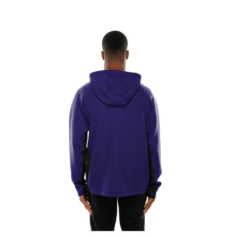 Combine Authentic Raglan Scuba Full-Zip Hoodie - Baltimore Ravens