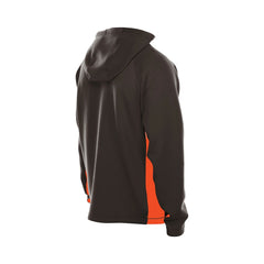 Combine Authentic Raglan Scuba Full-Zip Hoodie - Cleveland Browns