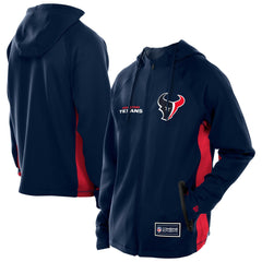 Combine Authentic Raglan Scuba Full-Zip Hoodie - Houston Texans