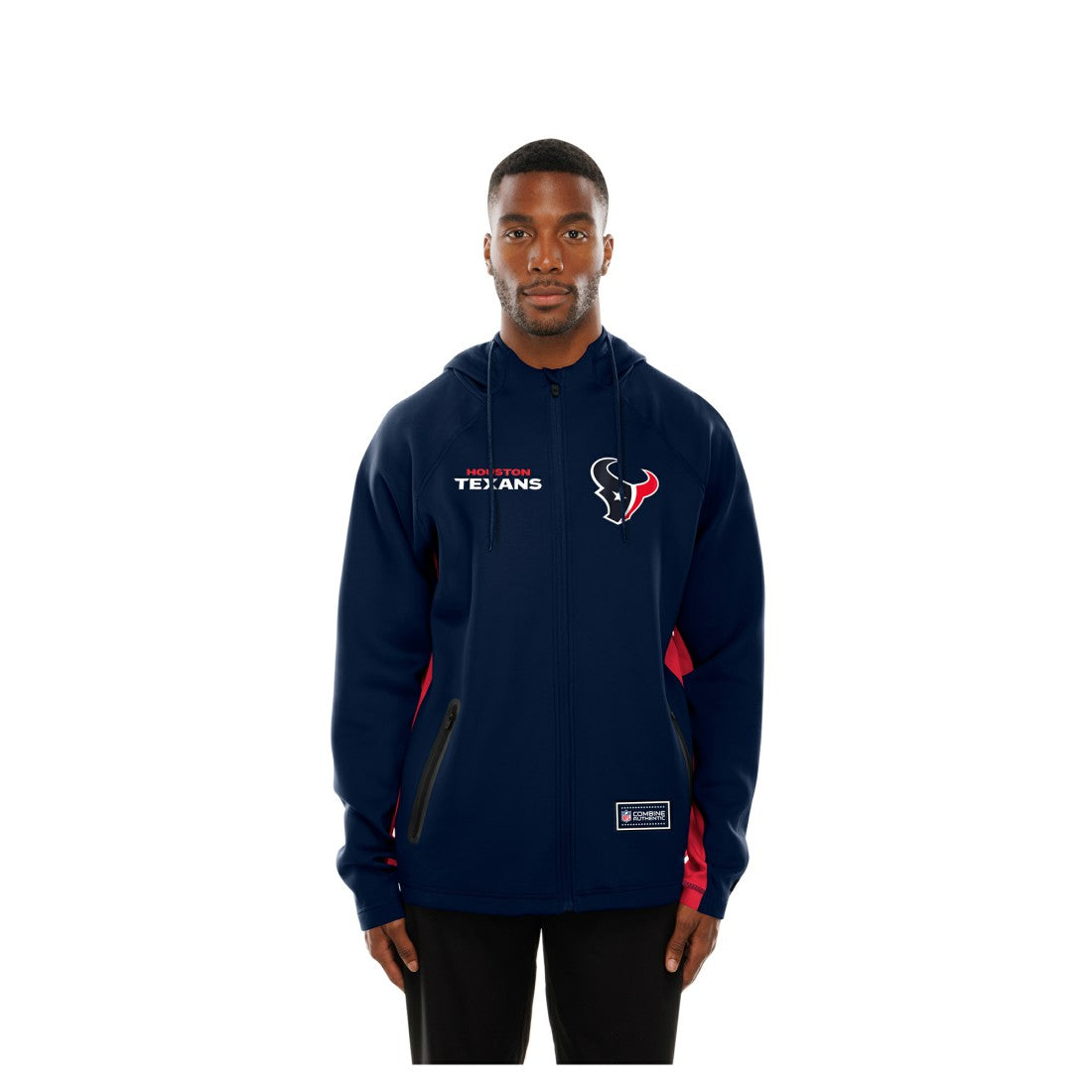 Combine Authentic Raglan Scuba Full-Zip Hoodie - Houston Texans