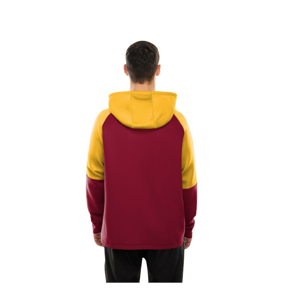 Combine Authentic Color Block Raglan Pullover Hoodie - Washington Commanders