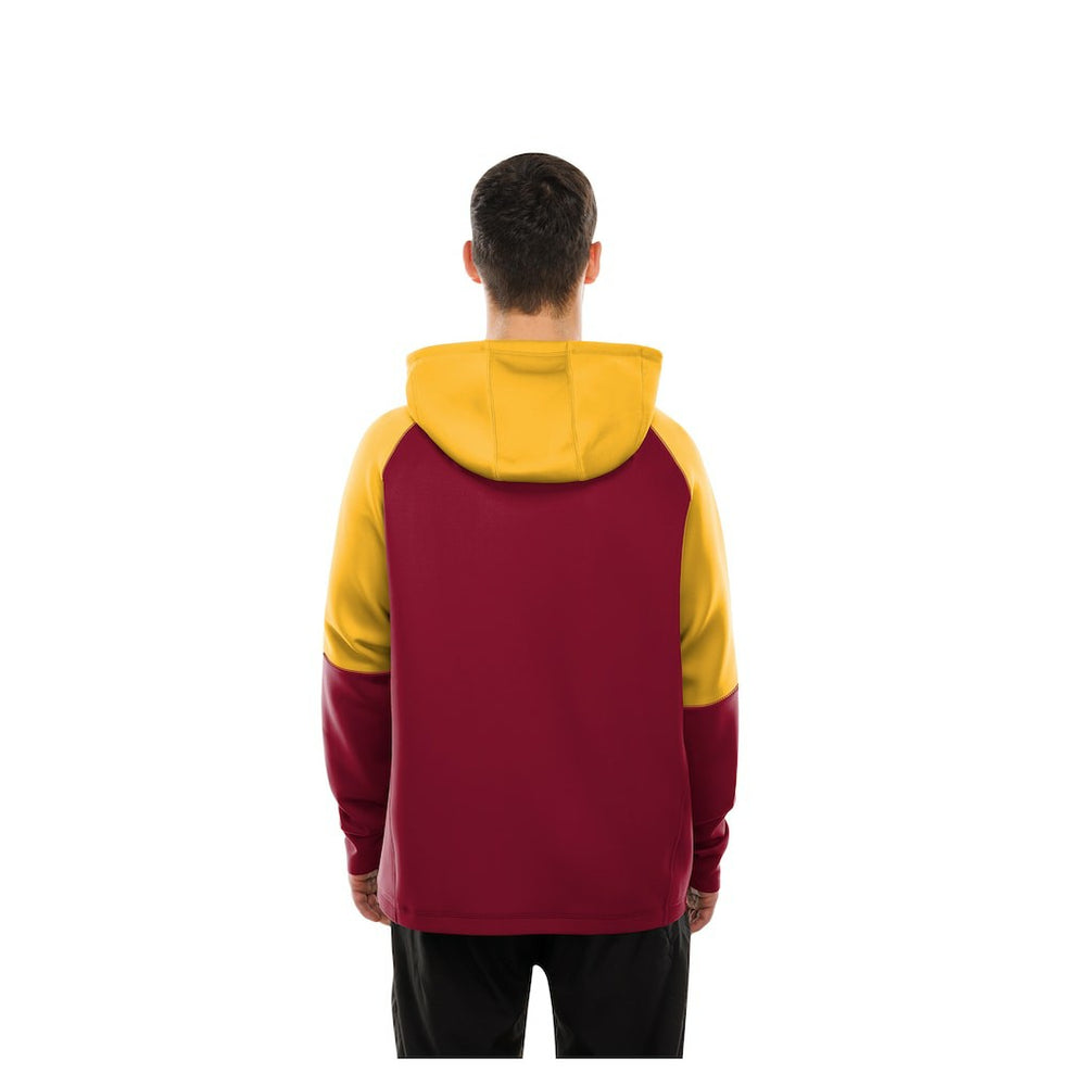 Combine Authentic Color Block Raglan Pullover Hoodie - Washington Commanders