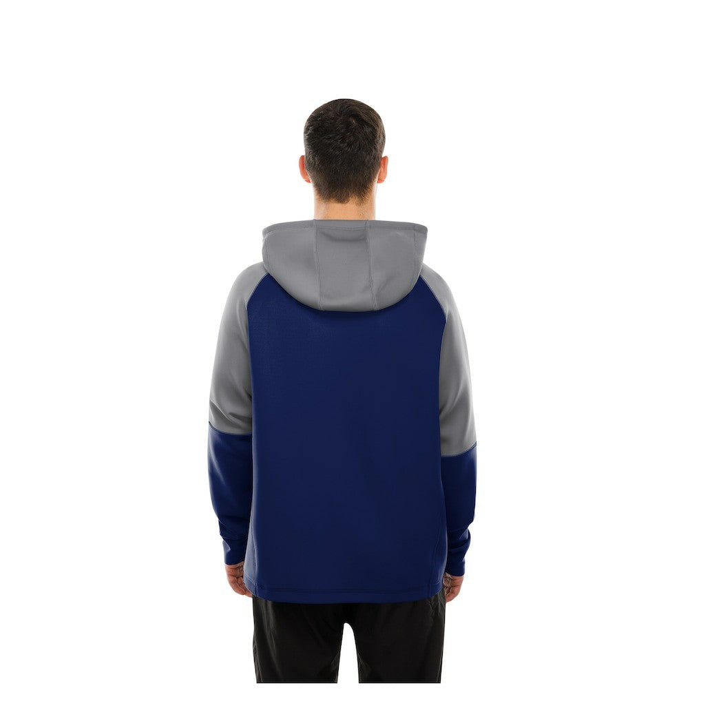Combine Authentic Color Block Raglan Pullover Hoodie - Indianapolis Colts