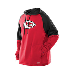 Combine Authentic Color Block Raglan Pullover Hoodie - Kansas City Chiefs