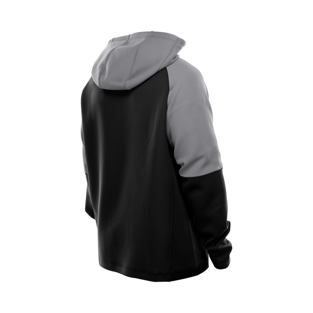 Combine Authentic Color Block Raglan Pullover Hoodie - Las Vegas Raiders