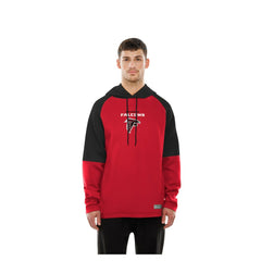 Combine Authentic Color Block Raglan Pullover Hoodie - Atlanta Falcons