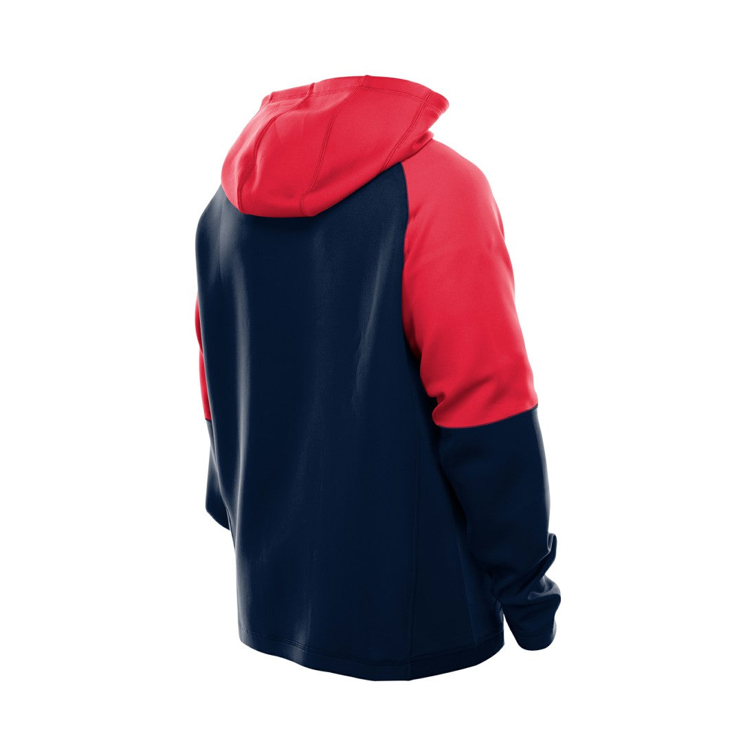 Combine Authentic Color Block Raglan Pullover Hoodie - Houston Texans