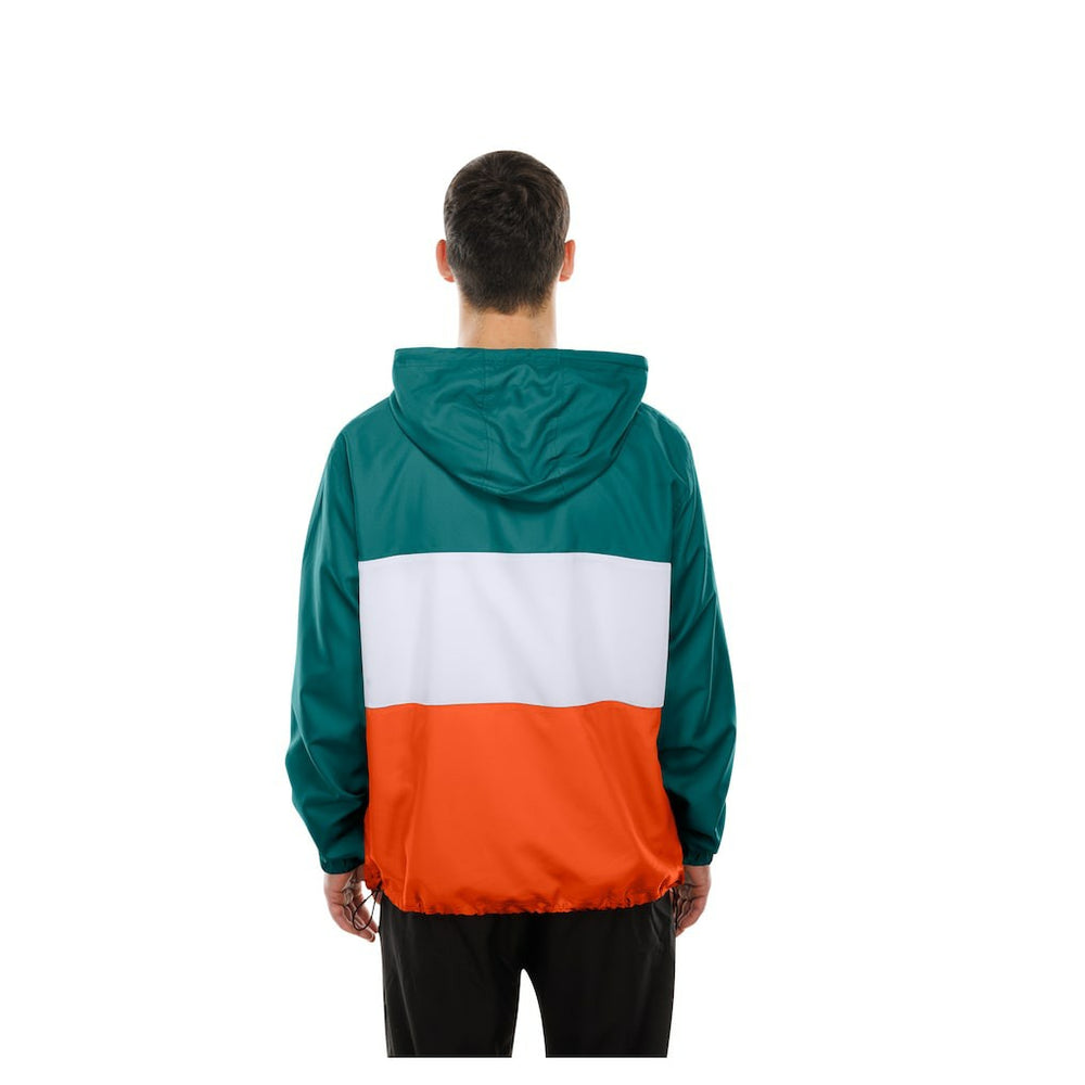 Ripstop Quarter-Zip Hooded Windbreaker - Miami Dolphins