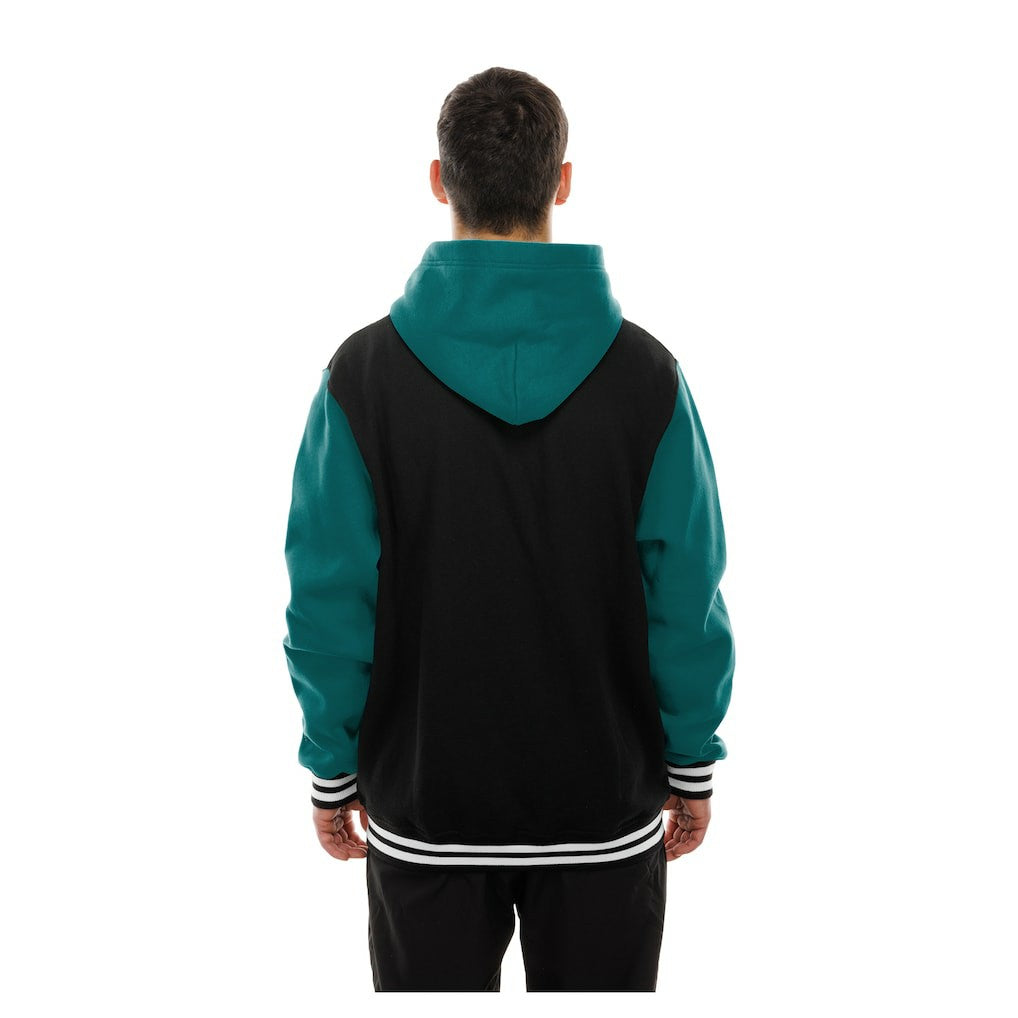 Full-Snap Fleece Hoodie Jacket - Miami Dolphins