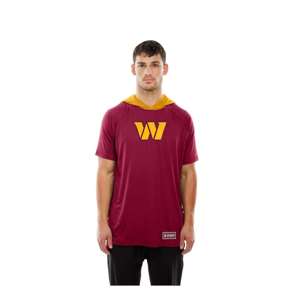 Combine Authentic Hooded Raglan Short-Sleeve T-Shirt - Washington Commanders