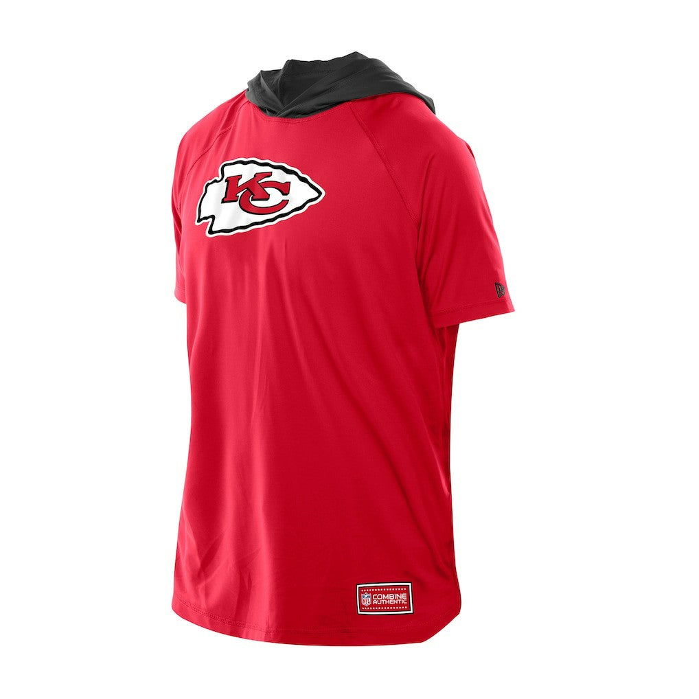 Combine Authentic Hooded Raglan Short-Sleeve T-Shirt - Kansas City Chiefs