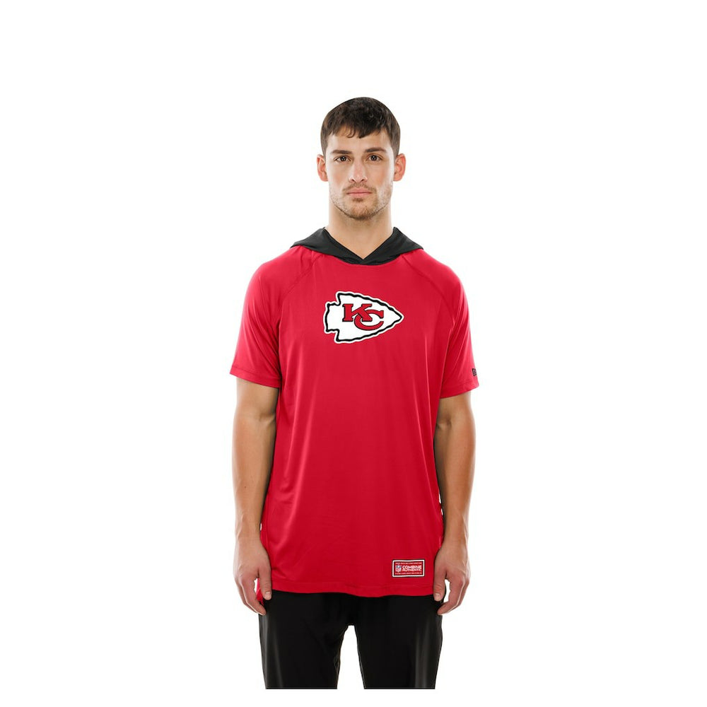Combine Authentic Hooded Raglan Short-Sleeve T-Shirt - Kansas City Chiefs