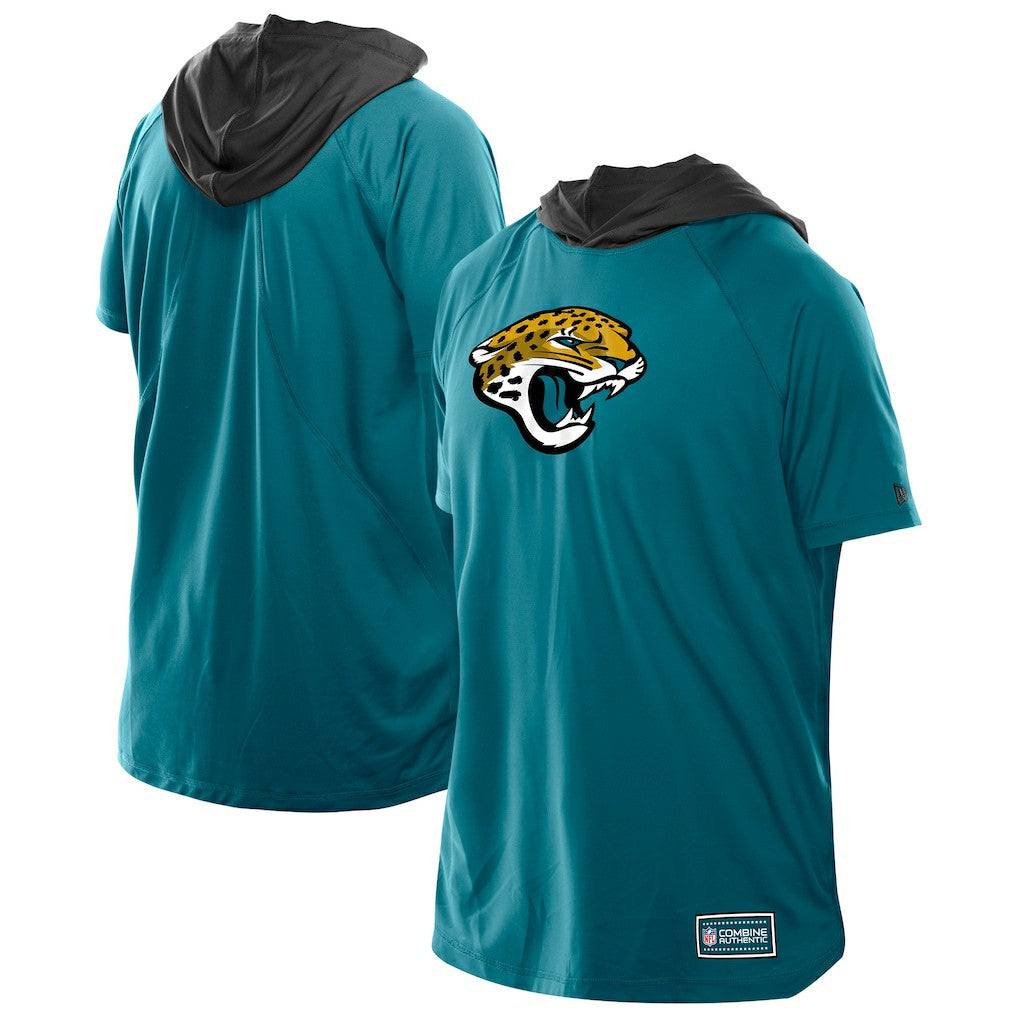 Combine Authentic Hooded Raglan Short-Sleeve T-Shirt - Jacksonville Jaguars