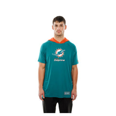 Combine Authentic Hooded Raglan Short-Sleeve T-Shirt - Miami Dolphins